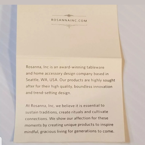 NEW Rosanna Love Letters Coffee Mug Boxed Letter G - Picture 8 of 8